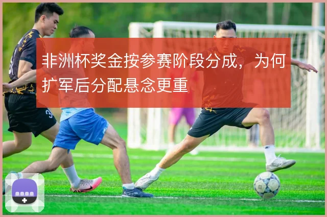 非洲杯奖金按参赛阶段分成,为何扩军后分配悬念更重